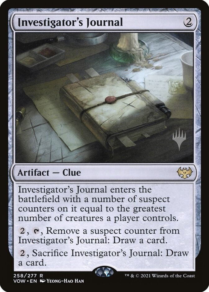 Image for Investigator's Journal (Kamigawa: Neon Dynasty) - Magic: The Gathering