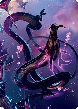 Image for Junji, the Midnight Sky Art Card (38/81) (38) (Kamigawa: Neon Dynasty) - Magic: The Gathering