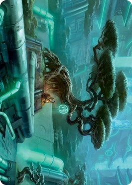 Image for Forest (292) Art Card (44) (Kamigawa: Neon Dynasty) - Magic: The Gathering