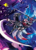 Image for Blade-Blizzard Kitsune Art Card (Gold-Stamped Signature) (47) (Kamigawa: Neon Dynasty) - Magic: The Gathering