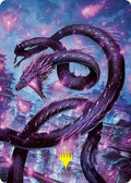 Image for Junji, the Midnight Sky Art Card (58/81) (Gold-Stamped Signature) (58) (Kamigawa: Neon Dynasty) - Magic: The Gathering