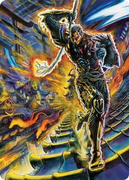 Image for Kaito Shizuki Art Card (71/81) (71) (Kamigawa: Neon Dynasty) - Magic: The Gathering