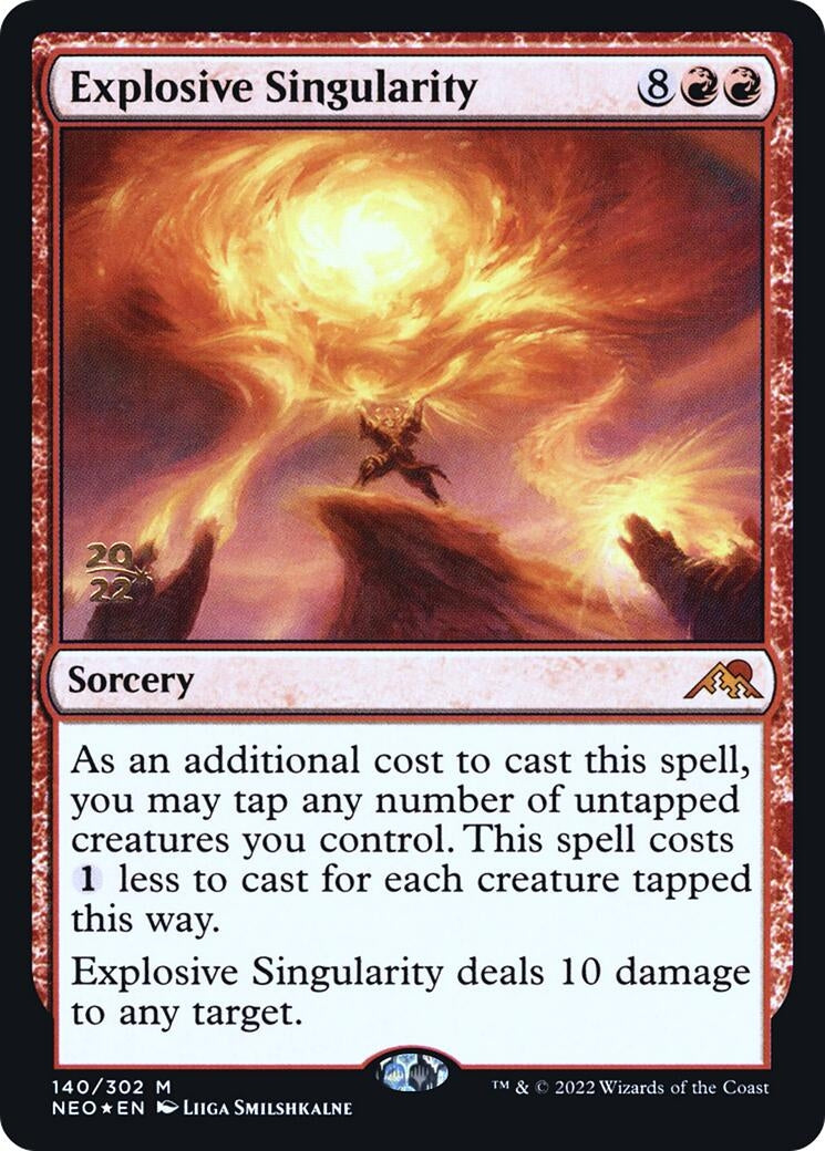 Image for Explosive Singularity (140) (Prerelease Cards) - Magic: The Gathering