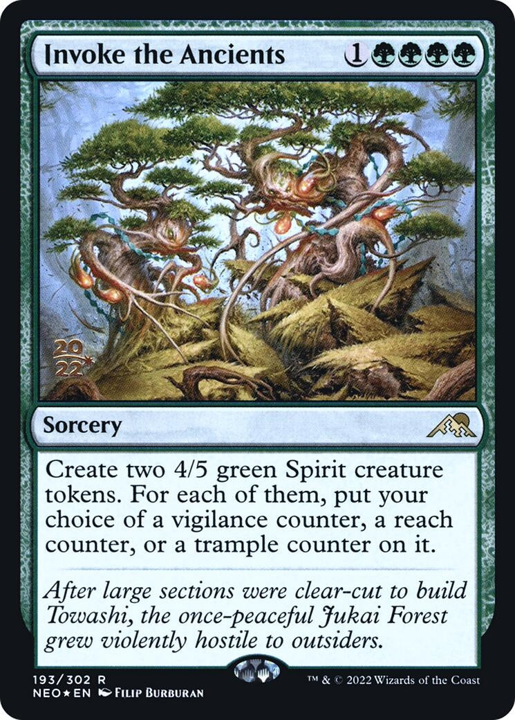 Image for Invoke the Ancients (193) (Prerelease Cards) - Magic: The Gathering