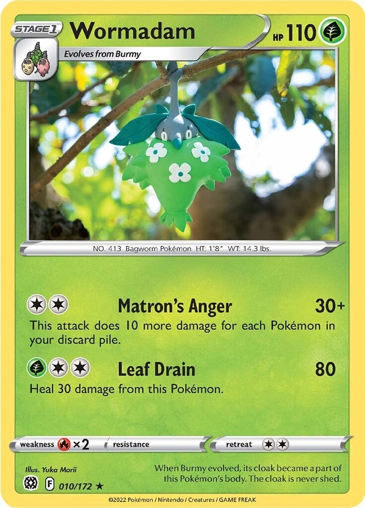 Image for Wormadam (10) (010/172) (SWSH09) - Pokemon