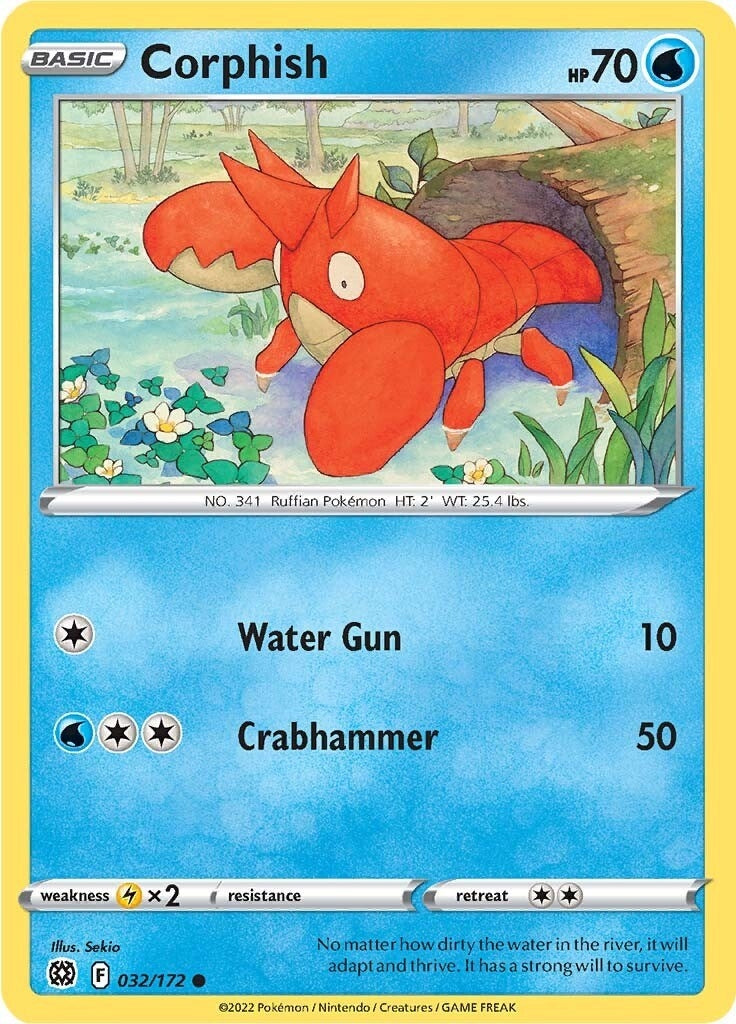 Image for Corphish (032/172) (SWSH09) - Pokemon