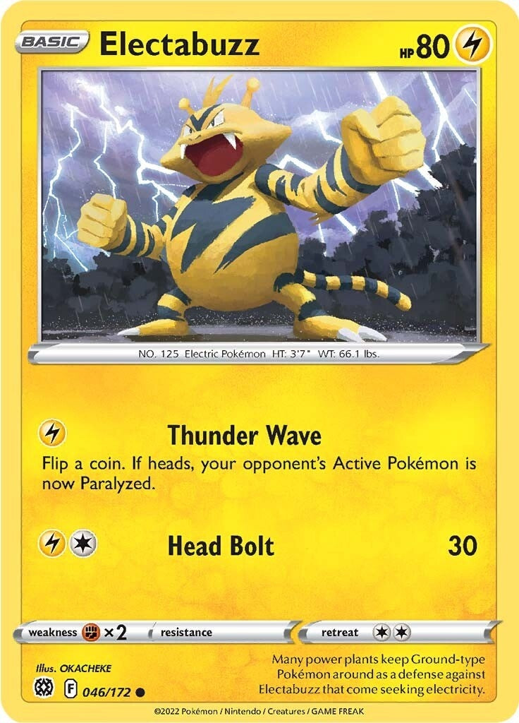Image for Electabuzz (046/172) (SWSH09) - Pokemon