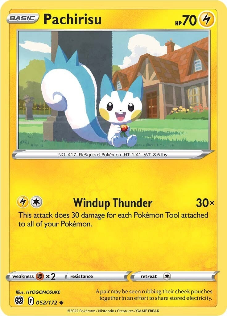 Image for Pachirisu (052/172) (SWSH09) - Pokemon