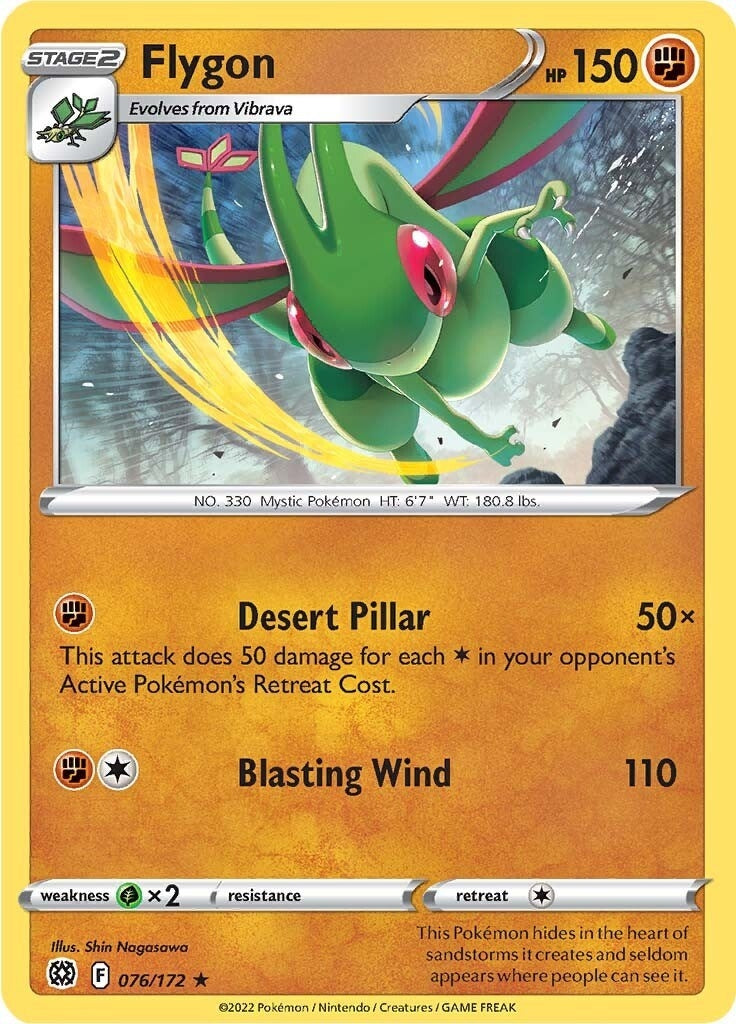 Image for Flygon (076/172) (SWSH09) - Pokemon