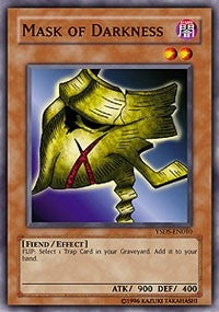 Image for Mask of Darkness (YSDS-EN010) (YSDS) - YuGiOh