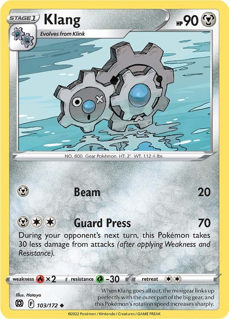 Image for Klang (103/172) (SWSH09) - Pokemon