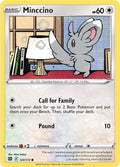 Image for Minccino (124/172) (SWSH09) - Pokemon