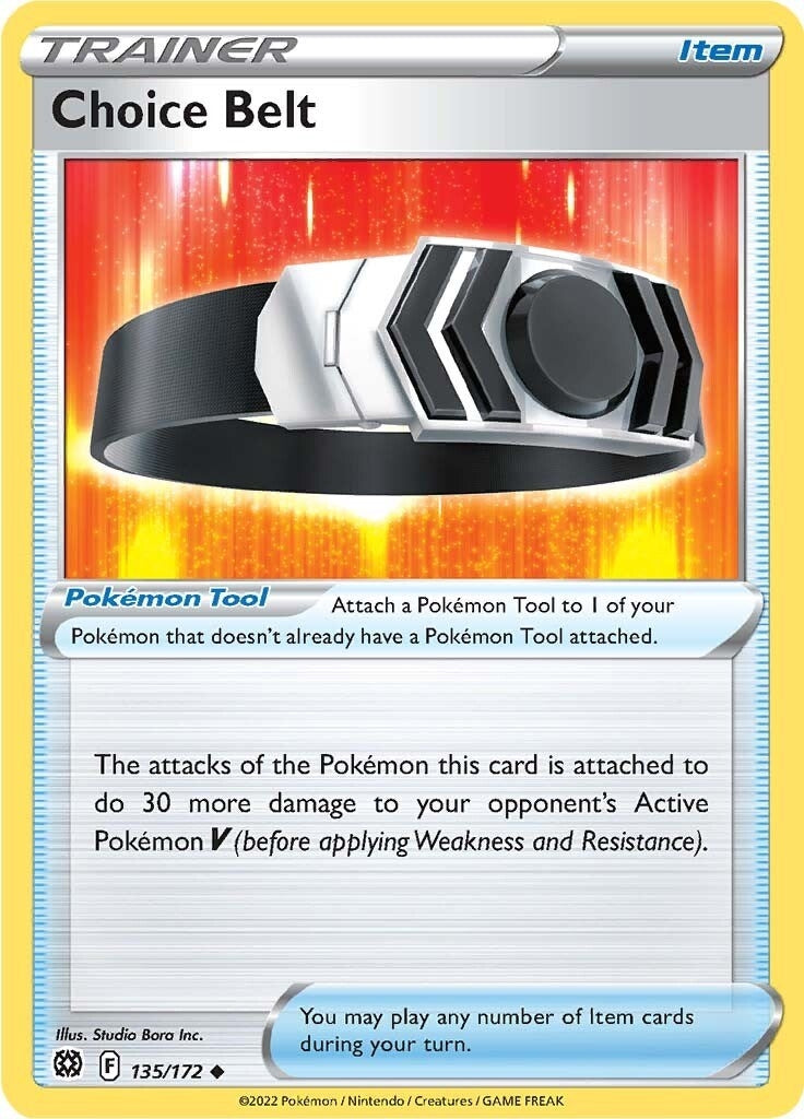Image for Choice Belt (135/172) (SWSH09) - Pokemon