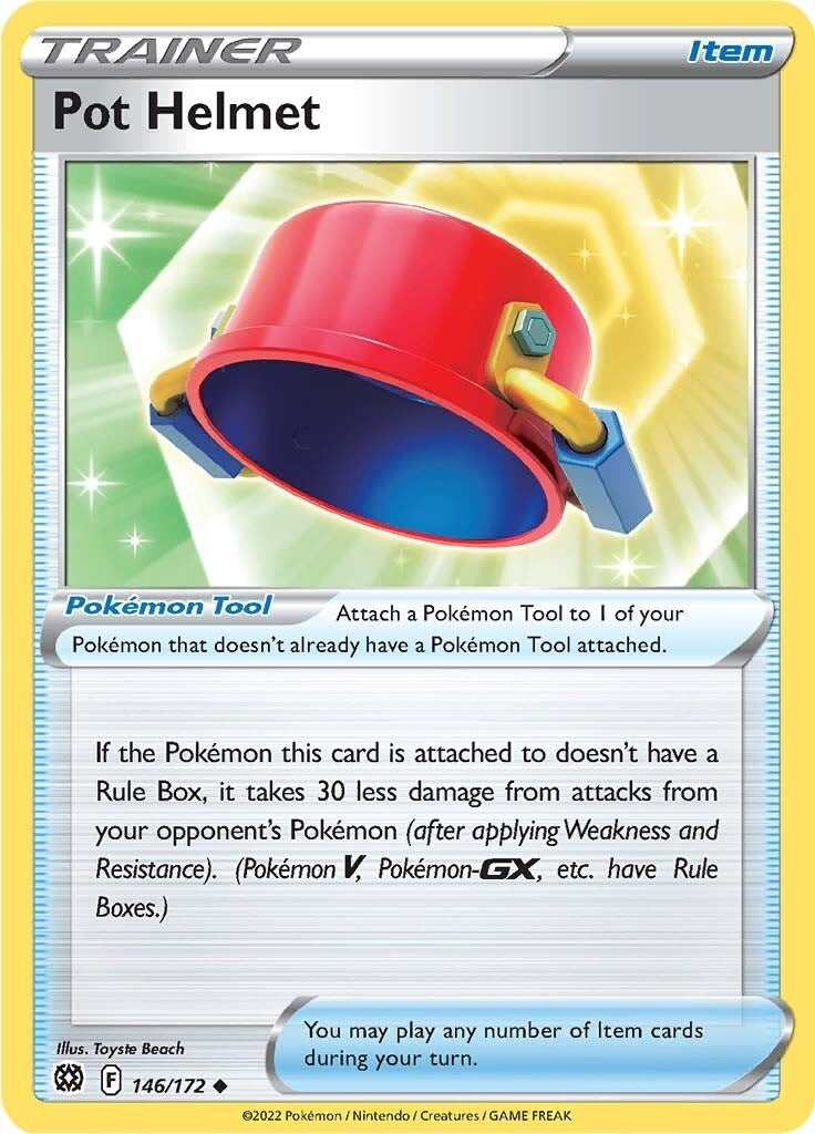 Image for Pot Helmet (146/172) (SWSH09) - Pokemon