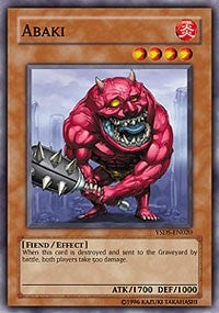 Image for Abaki (YSDS-EN020) (YSDS) - YuGiOh