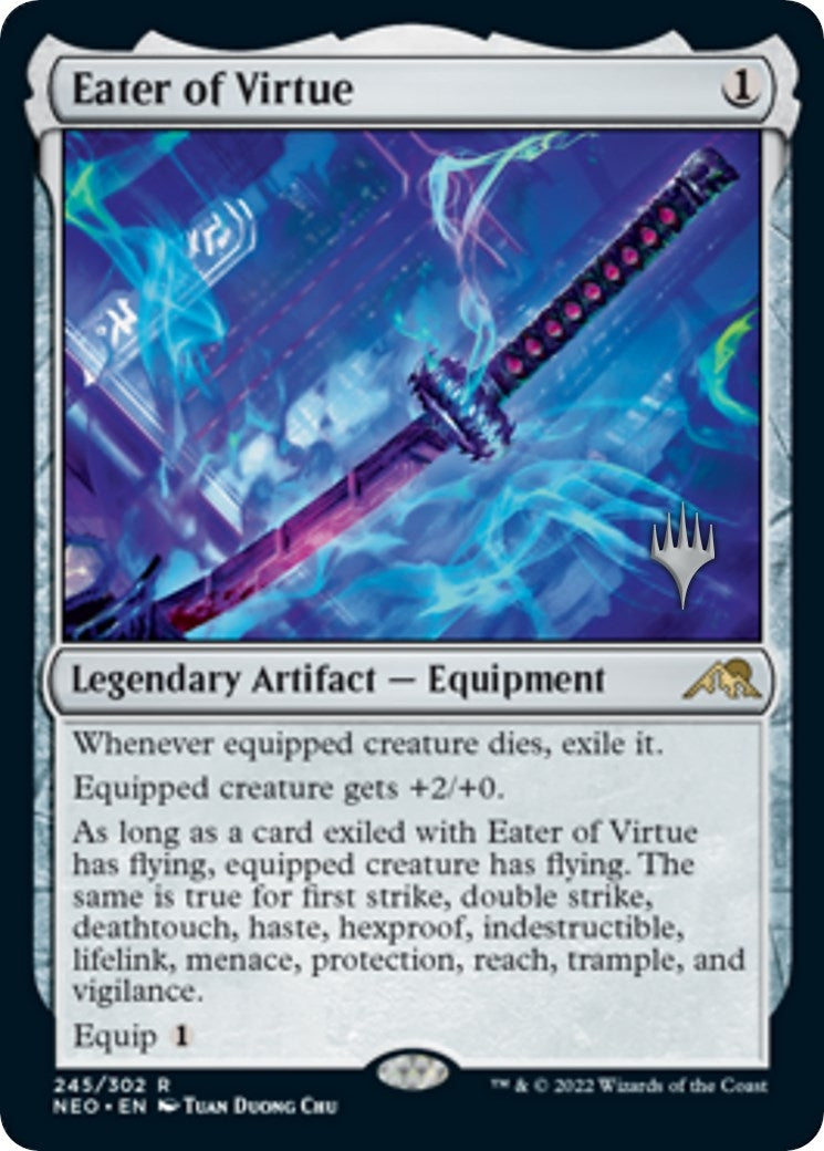 Image for Eater of Virtue (245) (Kamigawa: Neon Dynasty) - Magic: The Gathering