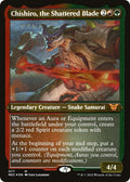 Image for Chishiro, the Shattered Blade (Display Commander) - Thick Stock (77) (Kamigawa: Neon Dynasty) - Magic: The Gathering