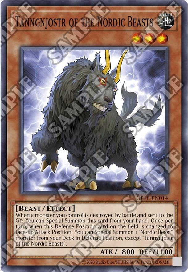 Image for Tanngnjostr of the Nordic Beasts (OP18-EN014) (OP18) - YuGiOh