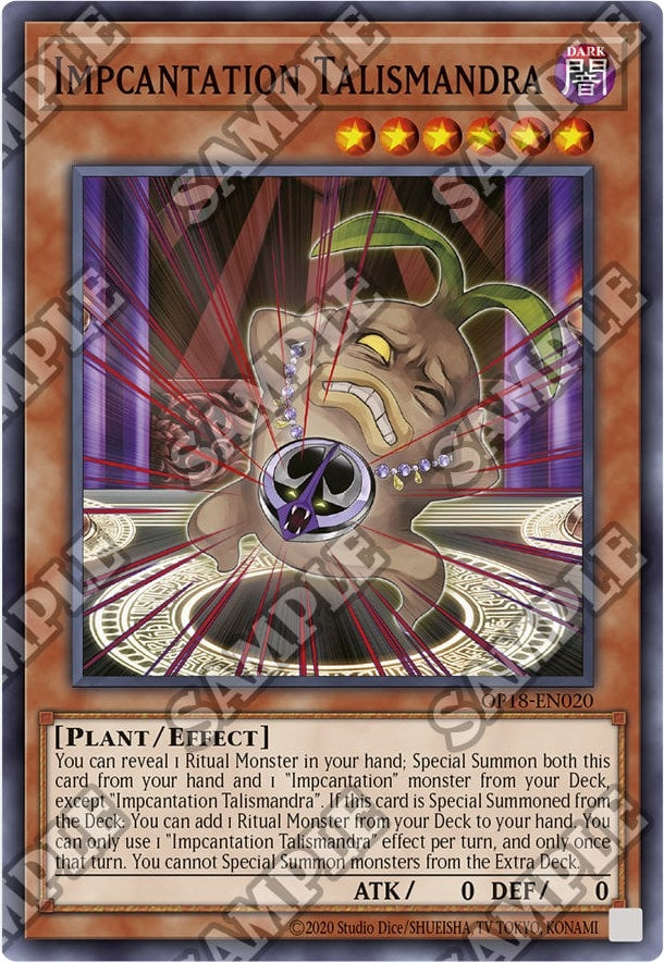 Image for Impcantation Talismandra (OP18-EN020) (OP18) - YuGiOh