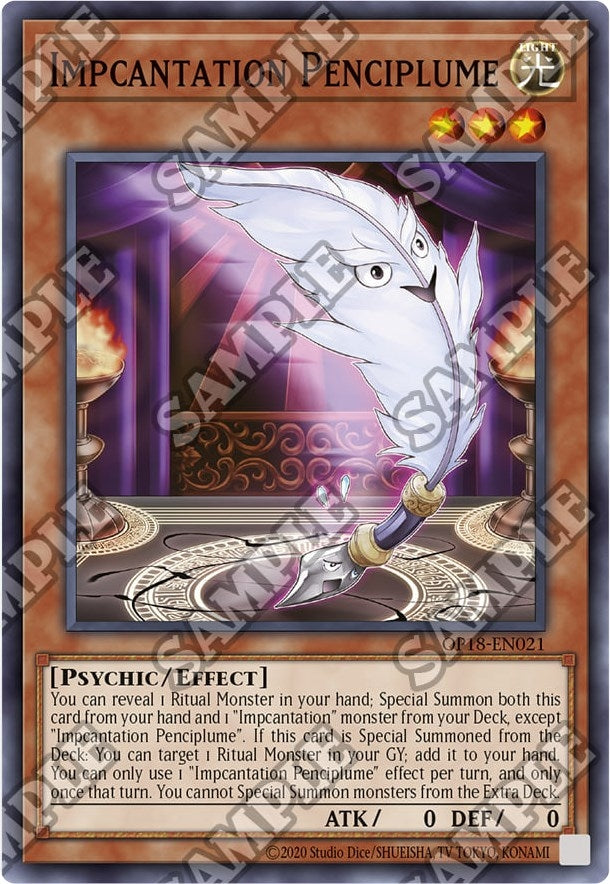 Image for Impcantation Penciplume (OP18-EN021) (OP18) - YuGiOh
