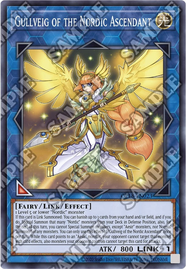 Image for Gullveig of the Nordic Ascendant (OP18-EN023) (OP18) - YuGiOh
