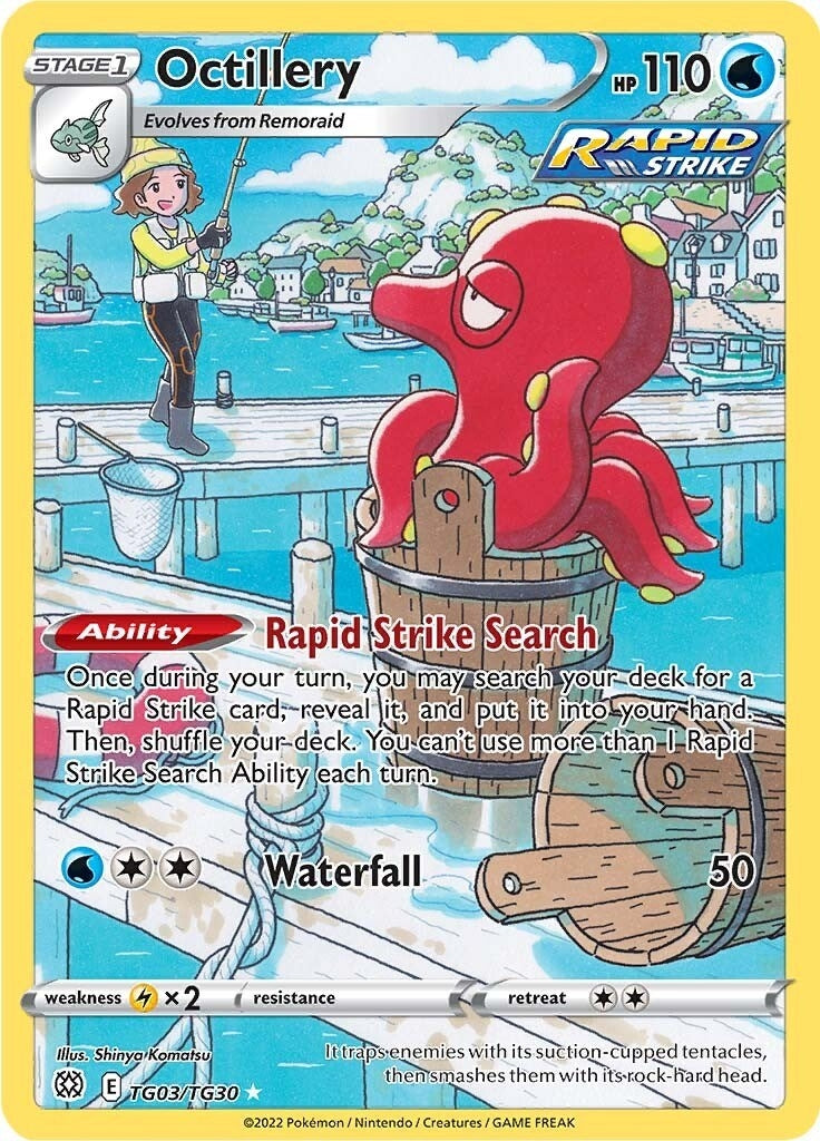 Image for Octillery (TG03/TG30) (SWSH09:TG) - Pokemon