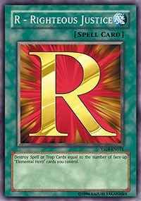 Image for R - Righteous Justice (YSDJ-EN031) (YSDJ) - YuGiOh
