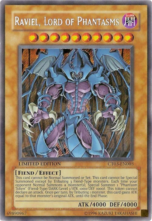 Image for Raviel, Lord of Phantasms (CT03-EN003) (CT03) - YuGiOh