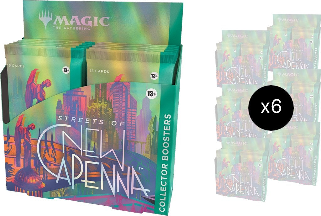 Image for Streets of New Capenna - Collector Booster Display Case - Magic: The Gathering