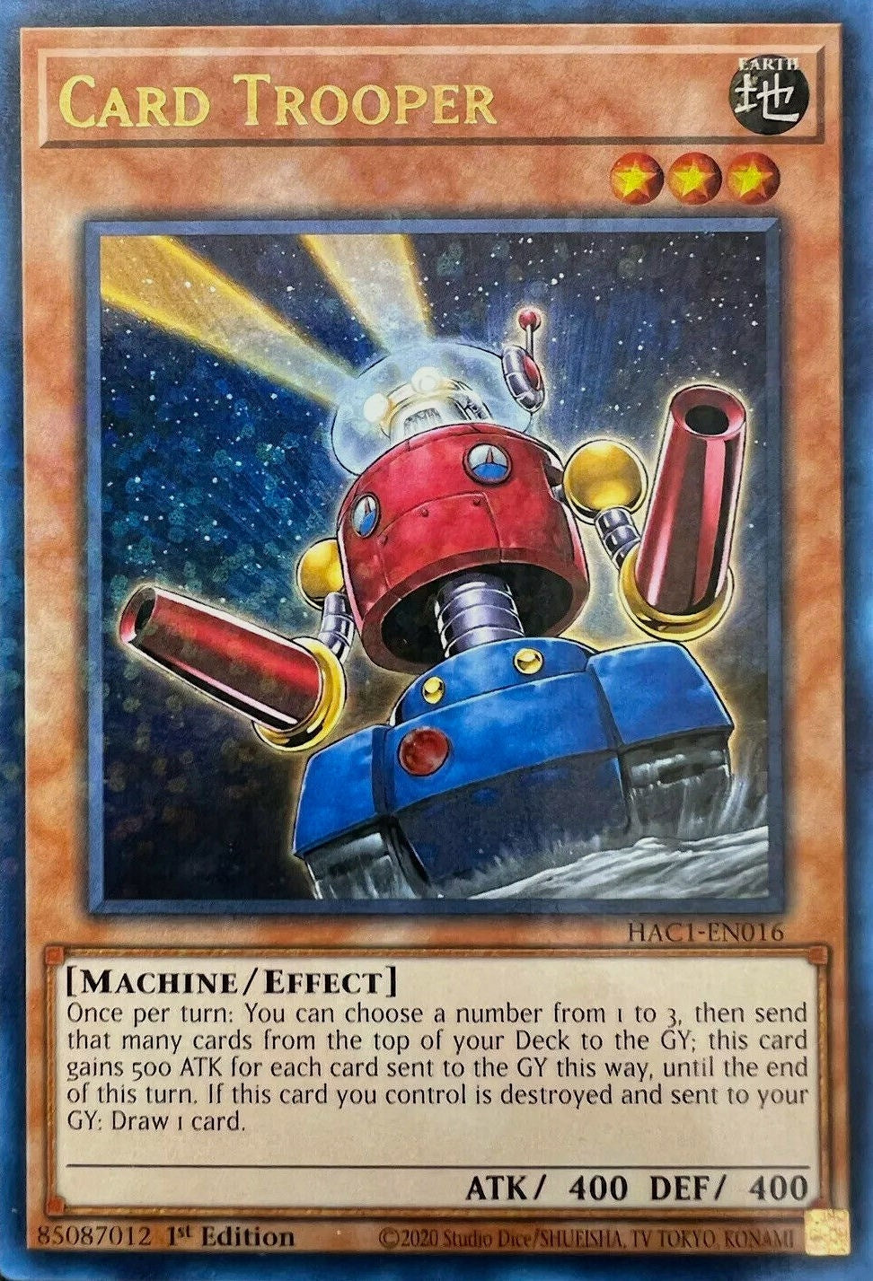 Card Trooper (Duel Terminal) (HAC1-EN016) (HAC1)