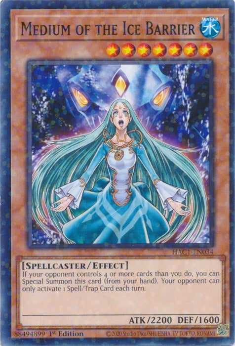 Medium of the Ice Barrier (Duel Terminal) (HAC1-EN034) (HAC1)
