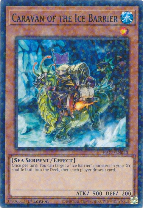 Caravan of the Ice Barrier (Duel Terminal) (HAC1-EN040) (HAC1)