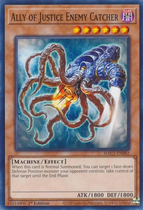 Image for Ally of Justice Enemy Catcher (HAC1-EN082) (HAC1) - YuGiOh