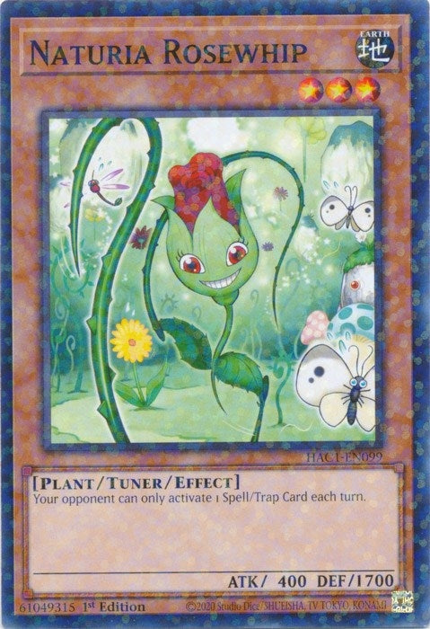 Naturia Rosewhip (Duel Terminal) (HAC1-EN099) (HAC1)