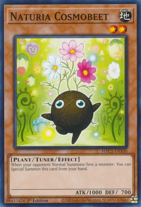 Image for Naturia Cosmobeet (HAC1-EN100) (HAC1) - YuGiOh