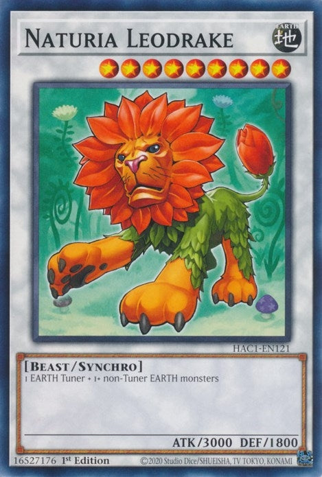 Image for Naturia Leodrake (HAC1-EN121) (HAC1) - YuGiOh