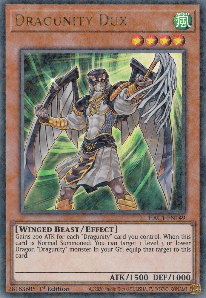 Dragunity Dux (Duel Terminal) (HAC1-EN149) (HAC1)