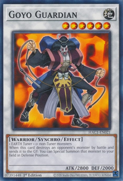 Image for Goyo Guardian (HAC1-EN021) (HAC1) - YuGiOh