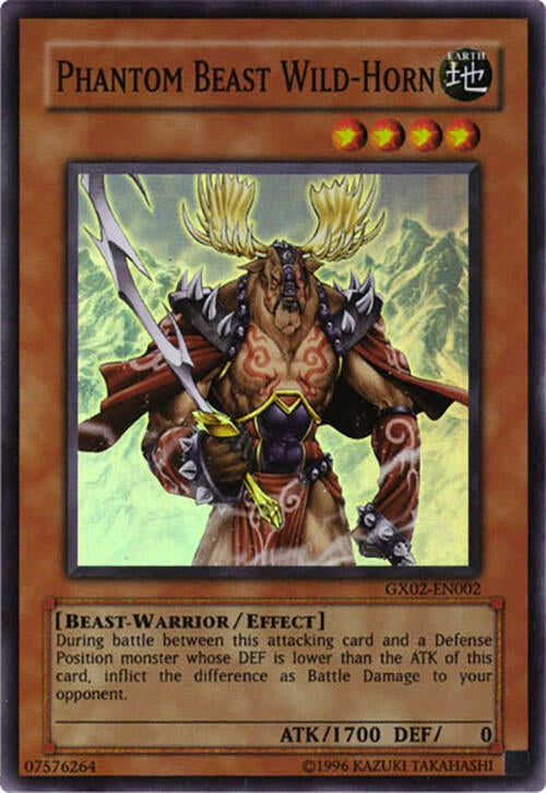 Image for Phantom Beast Wild-Horn (GX02-EN002) (GX02) - YuGiOh
