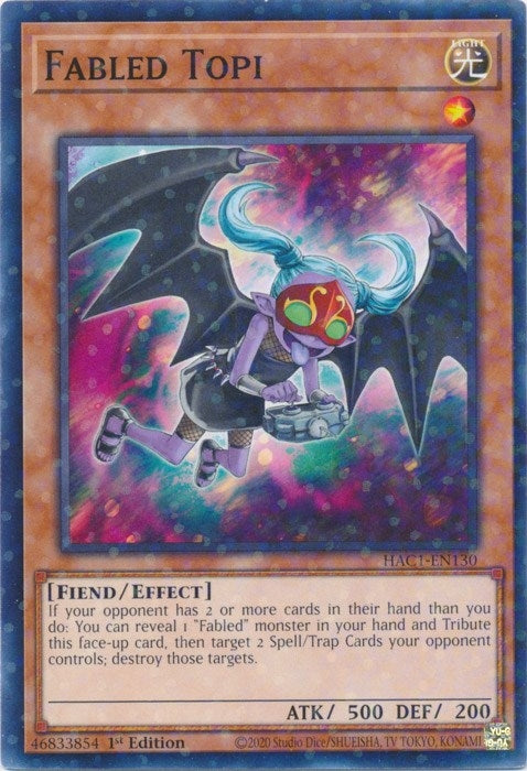 Fabled Topi (Duel Terminal) (HAC1-EN130) (HAC1)