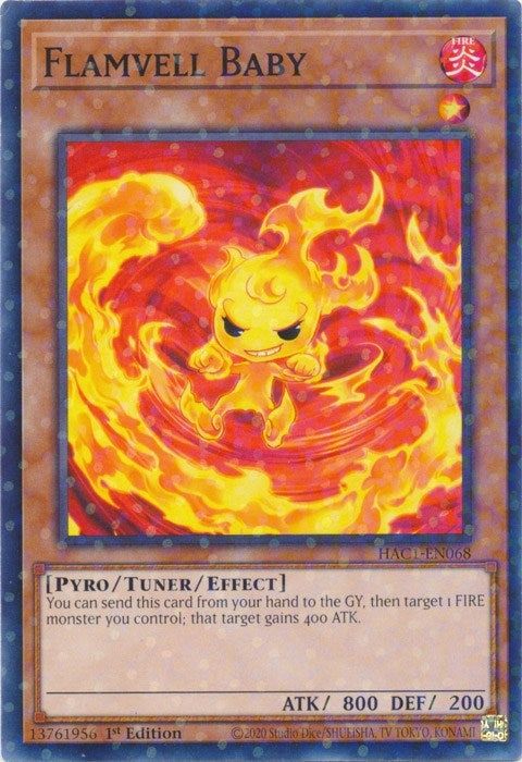 Flamvell Baby (Duel Terminal) (HAC1-EN068) (HAC1)