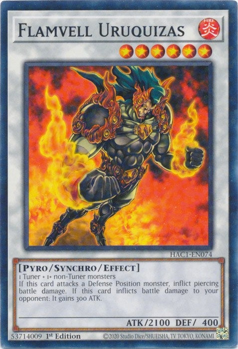 Flamvell Uruquizas (Duel Terminal) (HAC1-EN074) (HAC1)