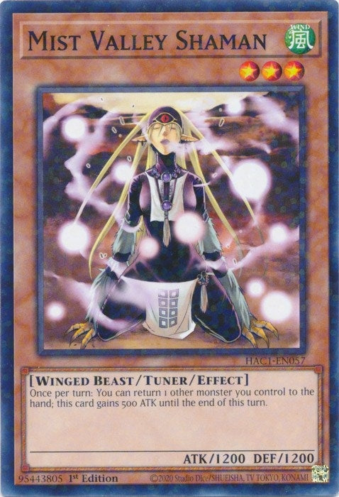 Mist Valley Shaman (Duel Terminal) (HAC1-EN057) (HAC1)