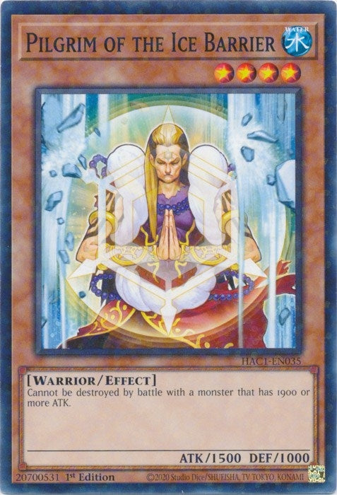 Pilgrim of the Ice Barrier (Duel Terminal) (HAC1-EN035) (HAC1)