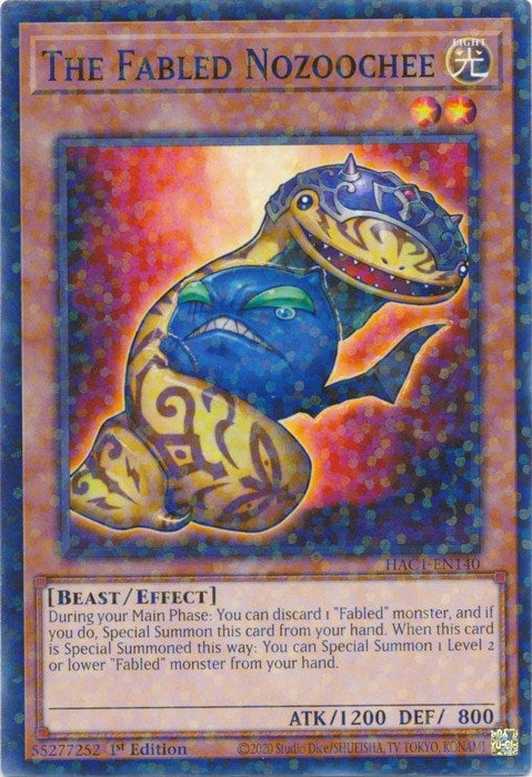 The Fabled Nozoochee (Duel Terminal) (HAC1-EN140) (HAC1)