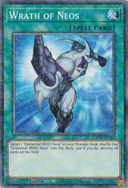 Wrath of Neos (Duel Terminal) (HAC1-EN167) (HAC1)