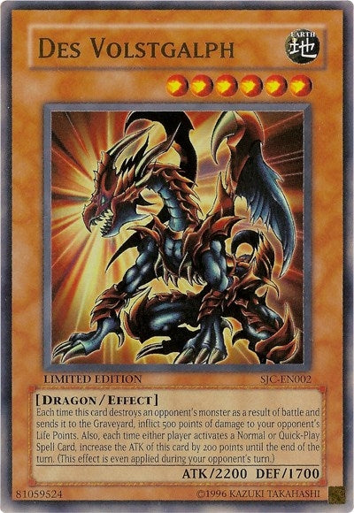 Image for Des Volstgalph (SJC-EN002) - YuGiOh