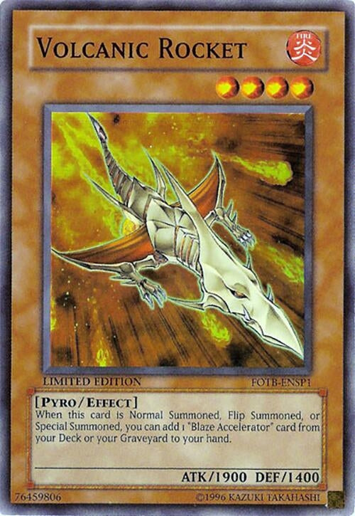 Image for Volcanic Rocket (FOTB-ENSP1) - YuGiOh