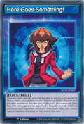 Image for Here Goes Something! (SGX1-ENS01) - YuGiOh