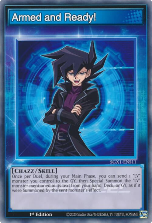 Image for Armed and Ready! (SGX1-ENS11) - YuGiOh